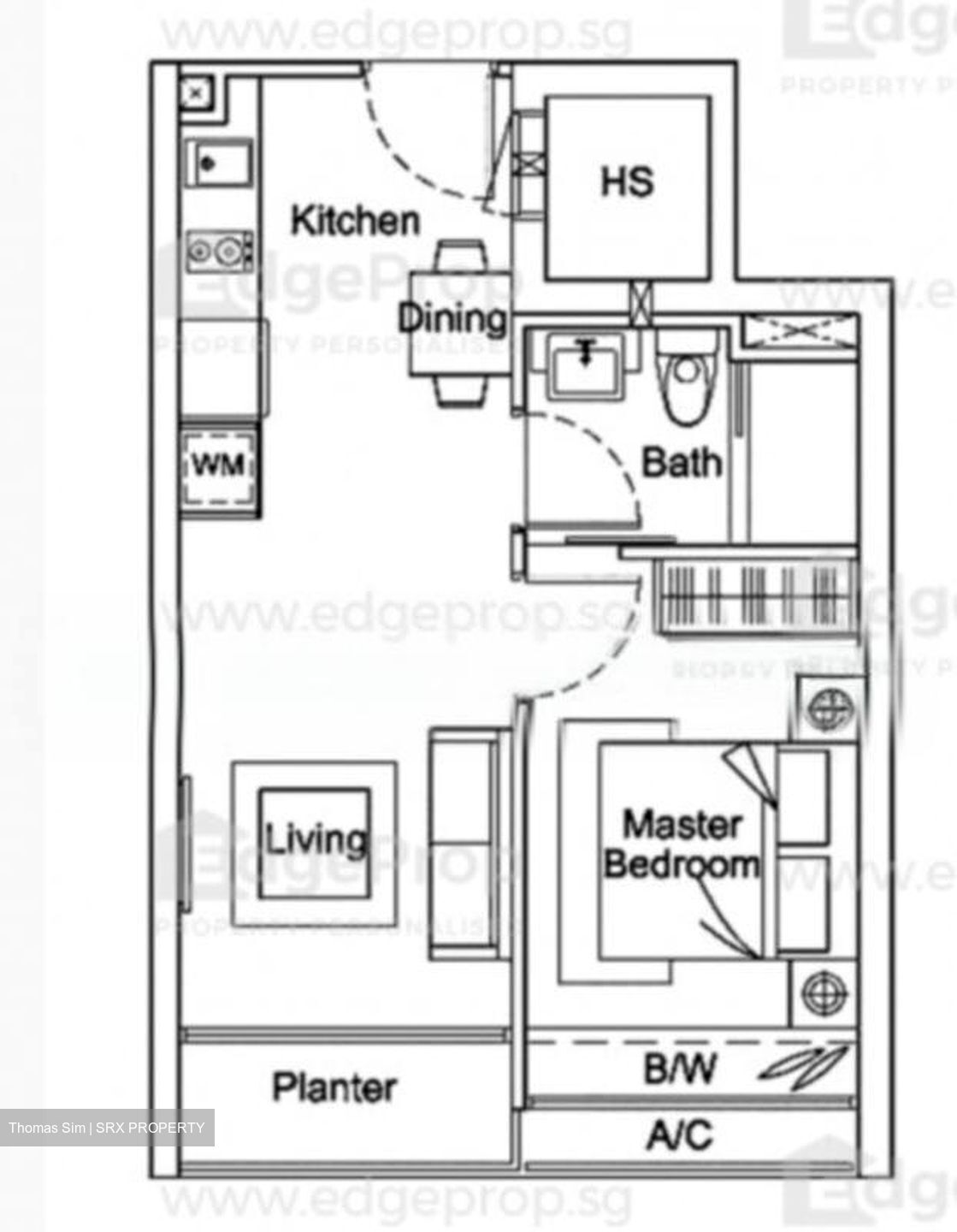 Urban Lofts (D8), Apartment #518971581